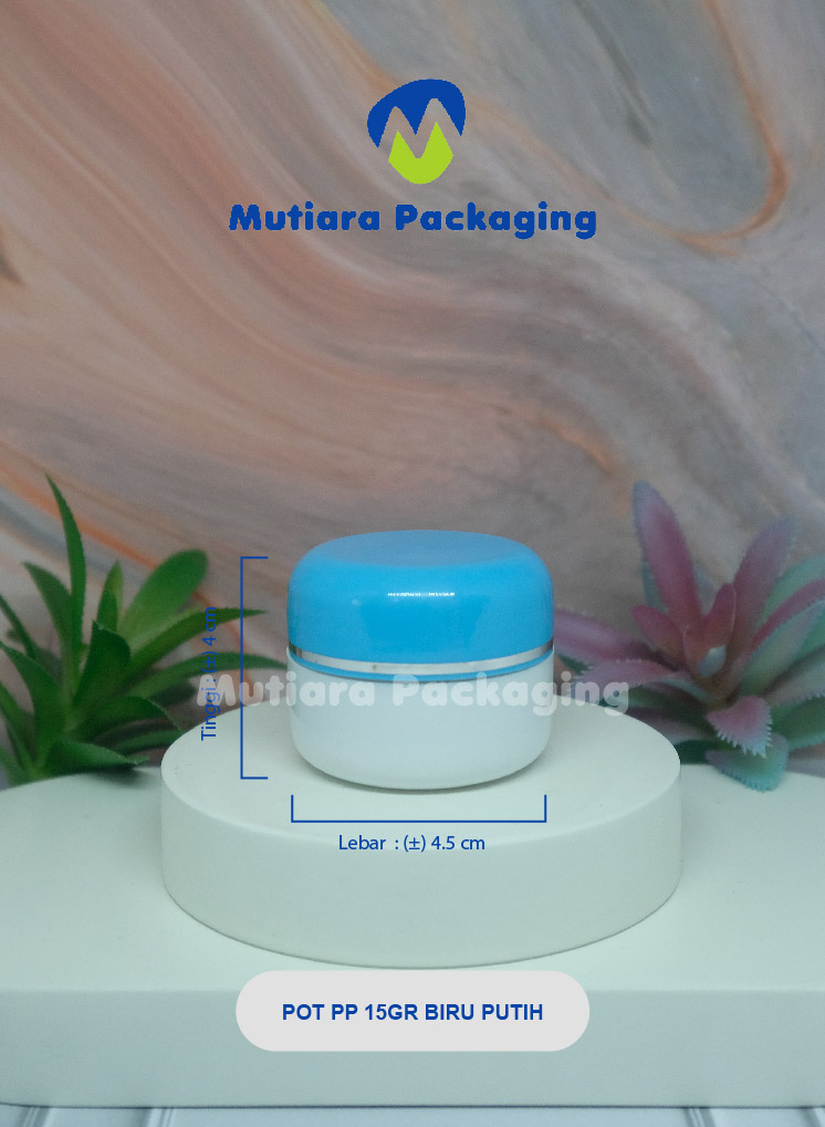 POT PP 15GR BIRU-PUTIH