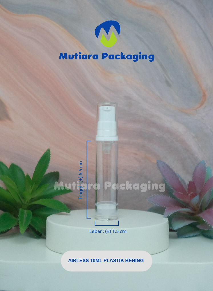 AIRLESS 10ML PLASTIK BENING 