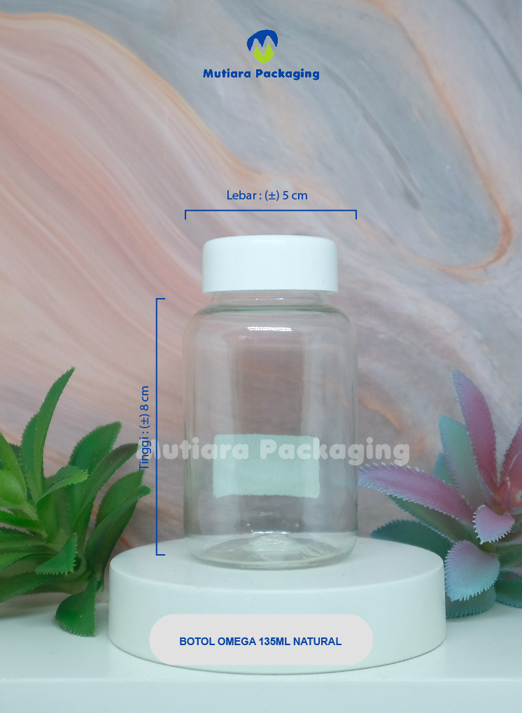 BOTOL OMEGA 135 NATURAL