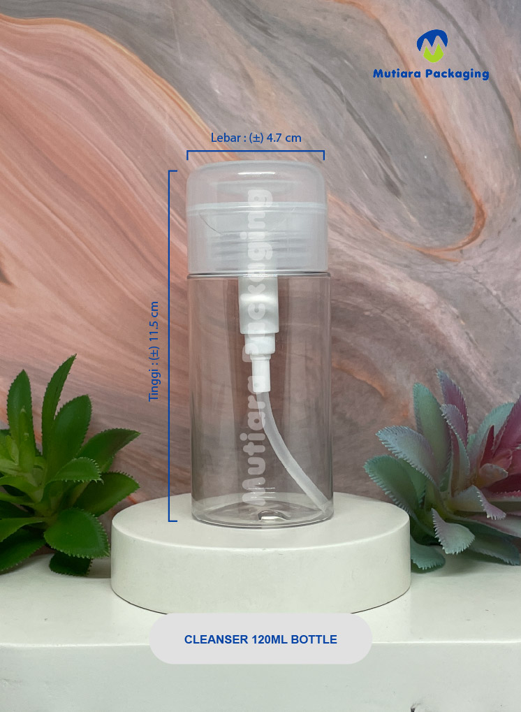 BOTOL HDPE 500ML KISSPRAY + TUTUP