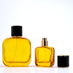 PARFUME BOTTLE CUSTOM - YELLOW CAP BLACK