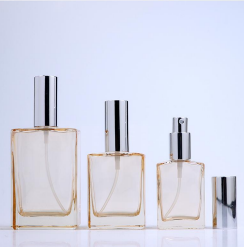 PARFUME BOTTLE CUSTOM - PEACH CAP SILVER
