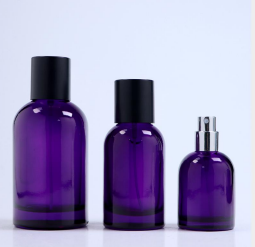 PARFUME BOTTLE CUSTOM - PURPLE CAP BLACK