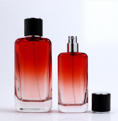 PARFUME BOTTLE CUSTOM - GRADASI RED CAP BLACK B