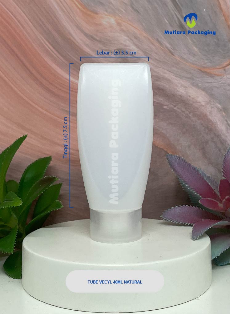 TUBE VIAL 40ML NATURAL
